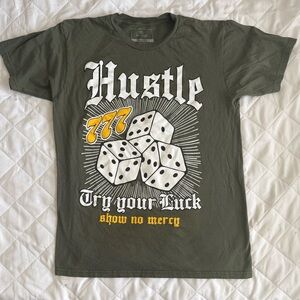 Hustle Graphic Tee - Green